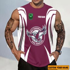 Auspiritmerch Manly Warringah Sea Eagles Personalized Tank Top Gift For Fans