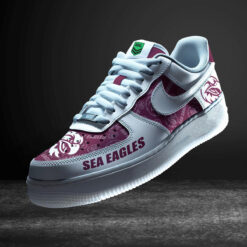 Auspiritmerch Manly Warringah Sea Eagles Sports Air Low-Top Sneakers Shoes For Men And Women
