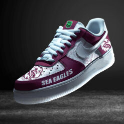 Auspiritmerch Manly Warringah Sea Eagles Sports Air Low-Top Sneakers Shoes For Men And Women
