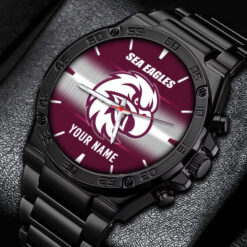 Auspiritmerch Manly Warringah Sea Eagles Sports Personalized Fashion Hand Watch Gift For Fans