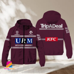 Auspiritmerch Manly Warringah Sea Eagles Sports Windbreaker Jacket For Fans