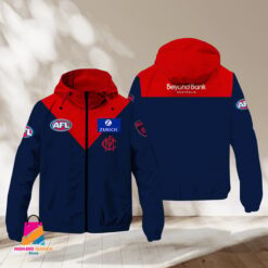 Auspiritmerch Melbourne Football Sports Windbreaker Jacket For Fans