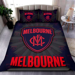 Auspiritmerch Melbourne Personalized Bedding Set Gift For fans