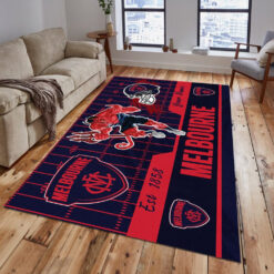 Auspiritmerch Melbourne Personalized Fashion Carpet Rug Gift For Fans