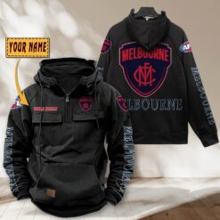 Auspiritmerch Melbourne Personalized Sports Hoodie Zipper Gift For Fans