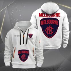 Auspiritmerch Melbourne Personalized Sports Hoodie Zipper Gift For Fans