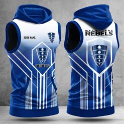 Auspiritmerch Melbourne Rebels Personalized Hooded Tank Top Gift For Fans