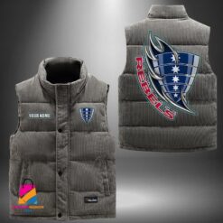 Auspiritmerch Melbourne Rebels Personalized Style Sleeveless Puffer Jacket Gift For Fans