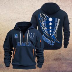 Auspiritmerch Melbourne Rebels Sports Hoodie Zipper Gift For Fans