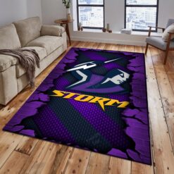 Auspiritmerch Melbourne Storm Fashion Carpet Rug Gift For Fans