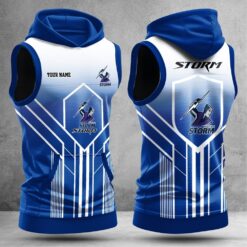 Auspiritmerch Melbourne Storm Hooded Tank Top Gift For Fans