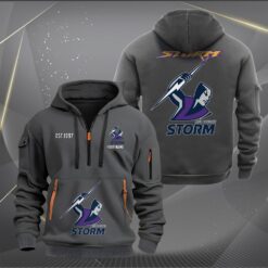 Auspiritmerch Melbourne Storm Personalized Sports Hoodie Zipper Gift For Fans