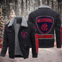 Auspiritmerch Melbourne Style Fleece Thermal Cotton Jacket