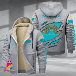 Auspiritmerch Moana Pasifika Personalized Hooded Fleece Thermal Cotton Jacket Gift For Fans