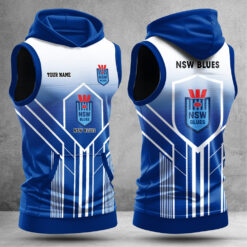 Auspiritmerch New South Wales Blues Hooded Tank Top Gift For Fans