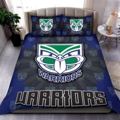 Auspiritmerch New Zealand Warriors Personalized Bedding Set Gift For fans