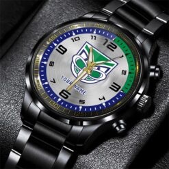 Auspiritmerch New Zealand Warriors Personalized Stainless Steel Hand Watch Gift For Fans