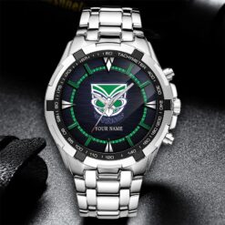 Auspiritmerch New Zealand Warriors Personalized Style Alloy Men Quartz Watch Gift For Fans
