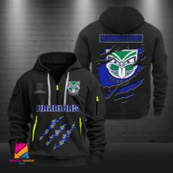 Auspiritmerch New Zealand Warriors Sports Hoodie Zipper Gift For Fans