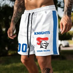 Auspiritmerch Newcastle Knights Custom Name And Number Short Pants Gift For Fans