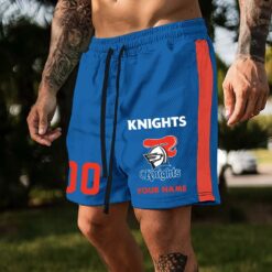 Auspiritmerch Newcastle Knights Custom Name And Number Short Pants Gift For Fans