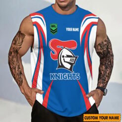 Auspiritmerch Newcastle Knights Personalized Tank Top Gift For Fans