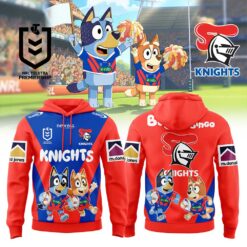 Auspiritmerch Newcastle Knights x Bluey and Bingo Hoodie
