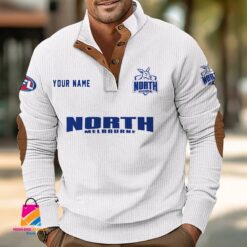 Auspiritmerch North Melbourne Football Personalized Sports Sweatshirt Gift For Fans