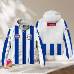 Auspiritmerch North Melbourne Football Sports Windbreaker Jacket For Fans