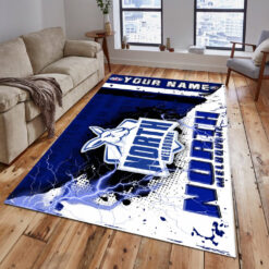 Auspiritmerch North Melbourne Personalized Fashion Carpet Rug Gift For Fans