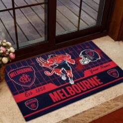 Auspiritmerch North Melbourne Personalized Rug Gift For Fans