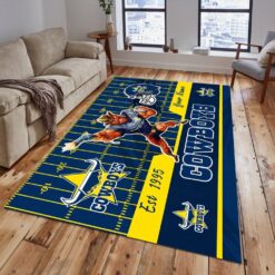 Auspiritmerch North Queensland Cowboys Fashion Carpet Rug Gift For Fans
