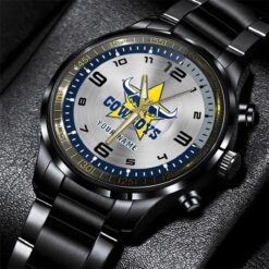Auspiritmerch North Queensland Cowboys Personalized Stainless Steel Hand Watch Gift For Fans