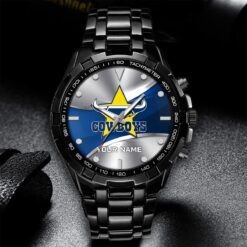 Auspiritmerch North Queensland Cowboys Personalized Style Alloy Men Quartz Watch Gift For Fans