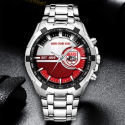 Auspiritmerch North Sydney Bears Style Alloy Men Quartz Watch Gift For Fans