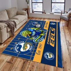 Auspiritmerch Parramatta Eels Fashion Carpet Rug Gift For Fans