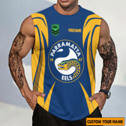 Auspiritmerch Parramatta Eels Personalized Tank Top Gift For Fans