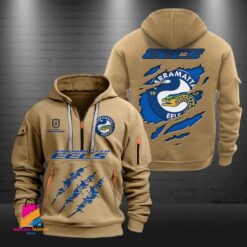 Auspiritmerch Parramatta Eels Sports Hoodie Zipper Gift For Fans