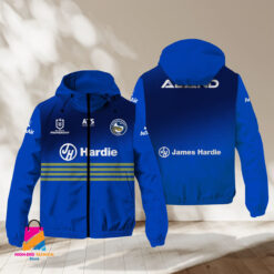 Auspiritmerch Parramatta Eels Sports Windbreaker Jacket For Fans
