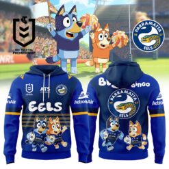 Auspiritmerch Parramatta Eels x Bluey and Bingo Hoodie