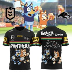 Auspiritmerch Penrith Panthers  x Bluey and Bingo Shirt
