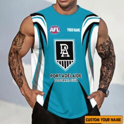 Auspiritmerch Port Adelaide Personalized Tank Top Gift For Fans