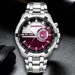 Auspiritmerch Queensland Maroons Style Alloy Men Quartz Watch Gift For Fans