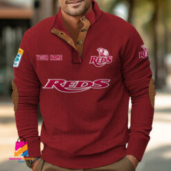 Auspiritmerch Queensland Reds Personalized Sports Sweatshirt Gift For Fans