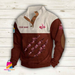Auspiritmerch Queensland Reds Personalized Sports Sweatshirt Gift For Fans