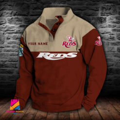 Auspiritmerch Queensland Reds Personalized Sports Sweatshirt Gift For Fans