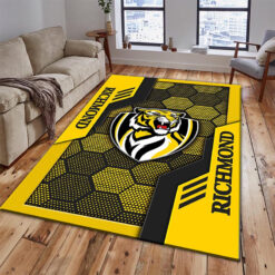 Auspiritmerch Richmond Tigers Fashion Carpet Rug Gift For Fans