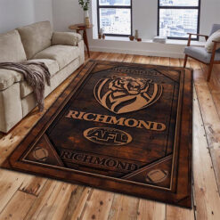 Auspiritmerch Richmond Tigers Fashion Carpet Rug Gift For Fans
