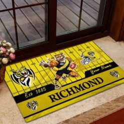 Auspiritmerch Richmond Tigers Personalized Rug Gift For Fans