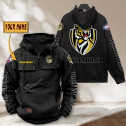 Auspiritmerch Richmond Tigers Personalized Sports Hoodie Zipper Gift For Fans
